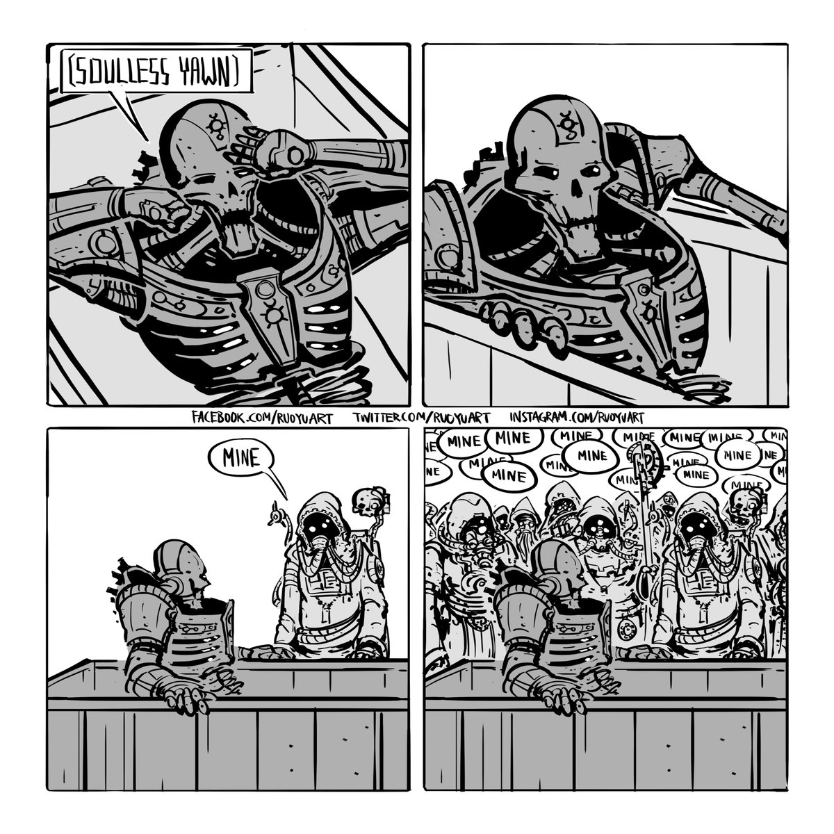 1200x1200 Ruo Yu Chen On Twitter [Official Mechanicus Policy Regarding - Sketch Jokes