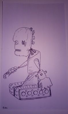 236x393 Sketchjokecartoon Of The Day 4112016 Robots Machines - Sketch Jokes
