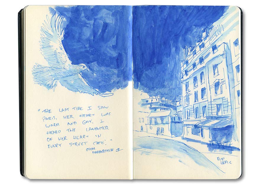 900x650 Paris Sketch Journal Paris Sketches - Sketch Journal