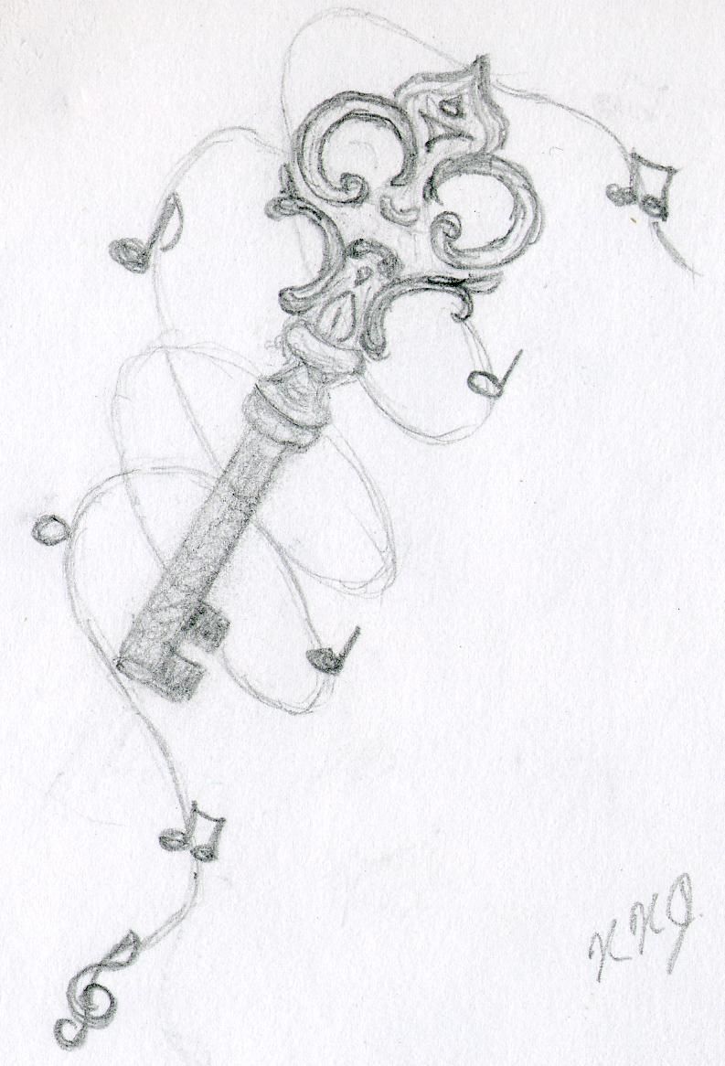 793x1166 Sketch Idea I Did To Show That Music Is One Of The Key Foundations - Sketch Key