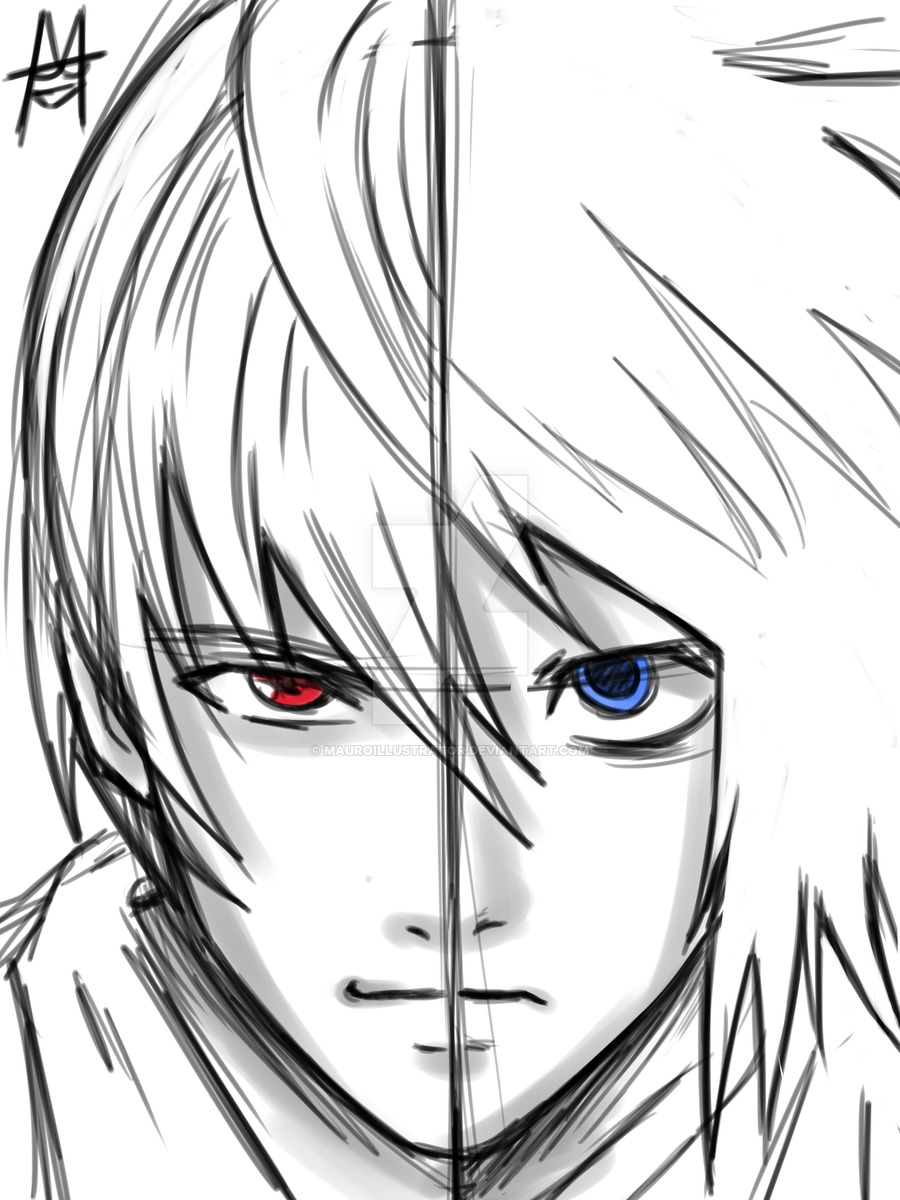 900x1200 Light And L Sketch By Mauroillustrator - Sketch L