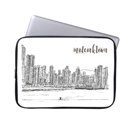 500x500 Kennedy Town Sketch Laptop Sleeve 13 Inch - Sketch Laptop