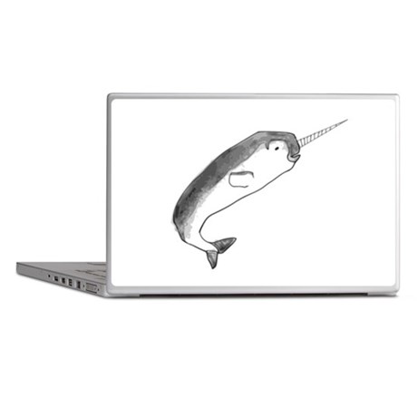 460x460 Narwhal Drawing Laptop Skins - Sketch Laptop