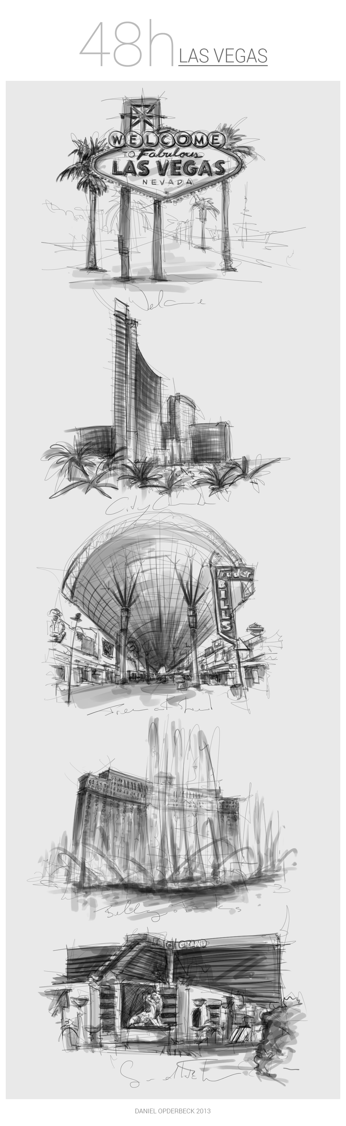 Sketch Las Vegas at PaintingValley.com | Explore collection of Sketch