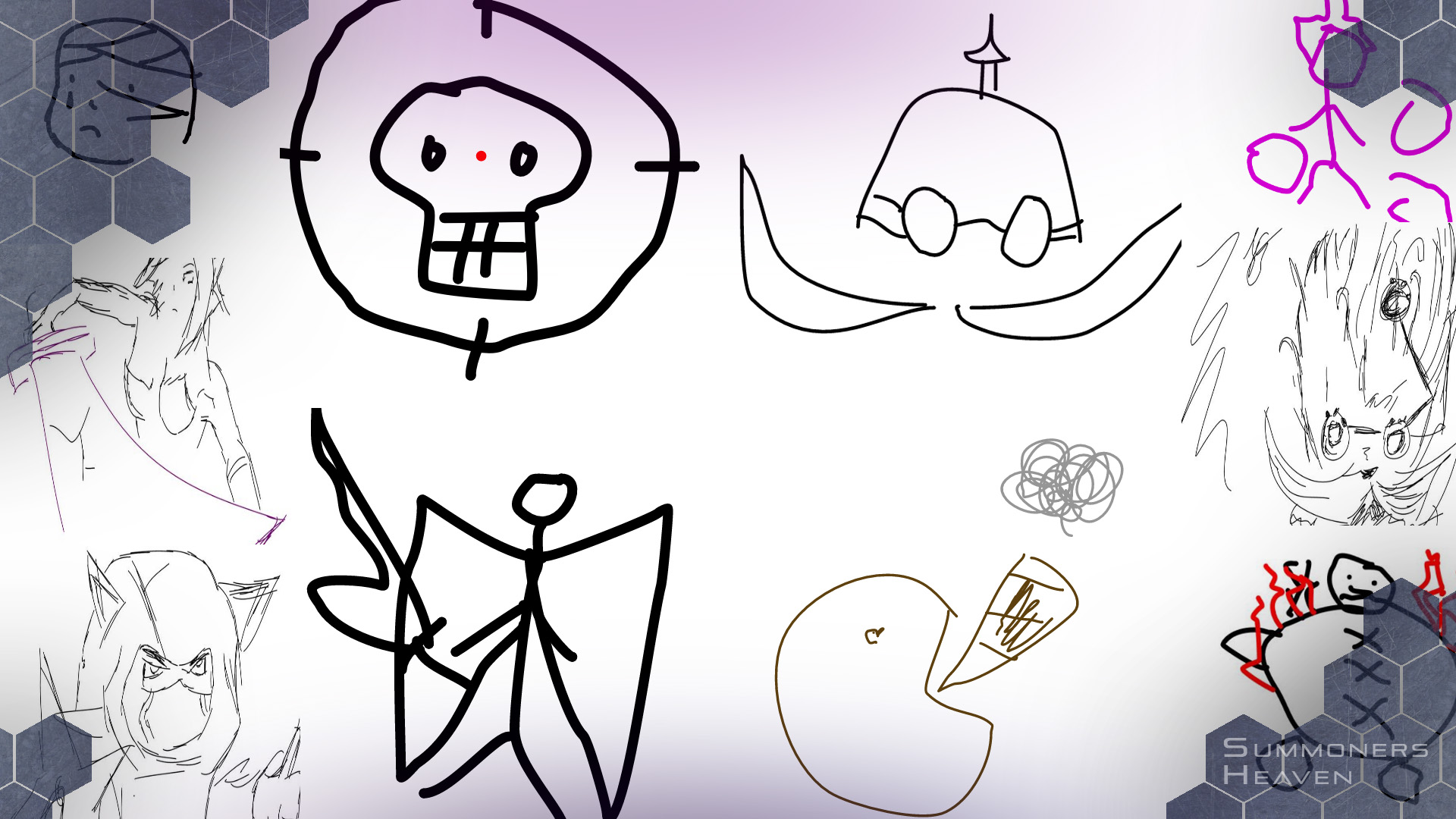 1920x1080 Sketch League Summoners Heaven - Sketch Leauge