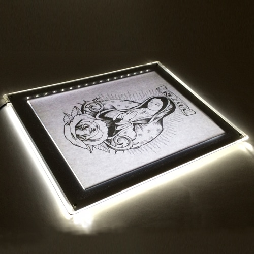 500x500 Tattoo Light Box For Lightbox Flash, Drawings And Designs. - Sketch Light Box
