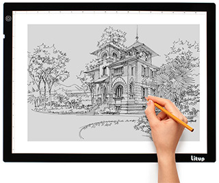 320x268 Best Lightbox Art Board For Drawing Amp Tracing - Sketch Light Box