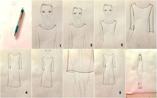640x400 How To Color Fashion Design Sketches Quick And Easy Tutorial - Sketch Like A Fashion Designer