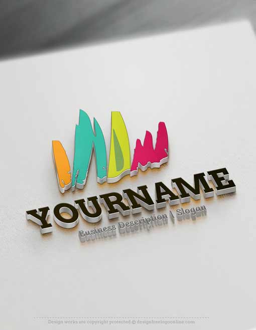 510x657 Design Free Logo Art Sketch Online Logo Template - Sketch Logo