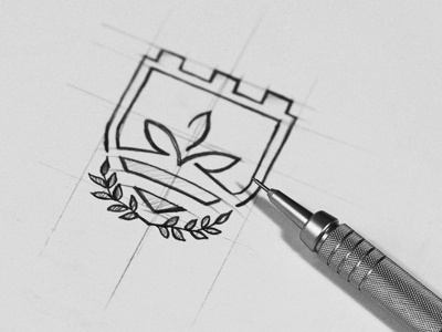 400x300 Best Logo Sketching Bratus Mark Vietnam Images On Designspiration - Sketch Logo