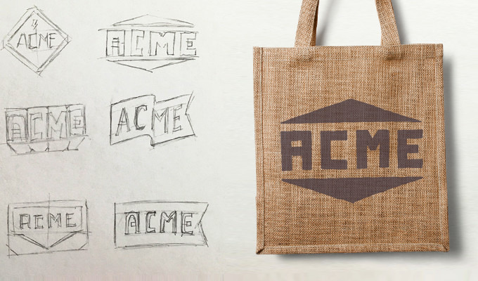 680x400 How To Turn A Hand Drawn Logo Into A Vector ~ Creative Market Blog - Sketch Logo Vector