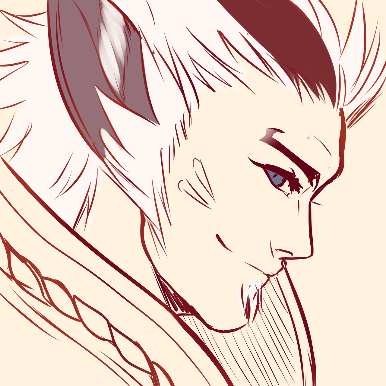 1280x1280 Rakan Sketch Lol Wallpapers - Sketch Lol