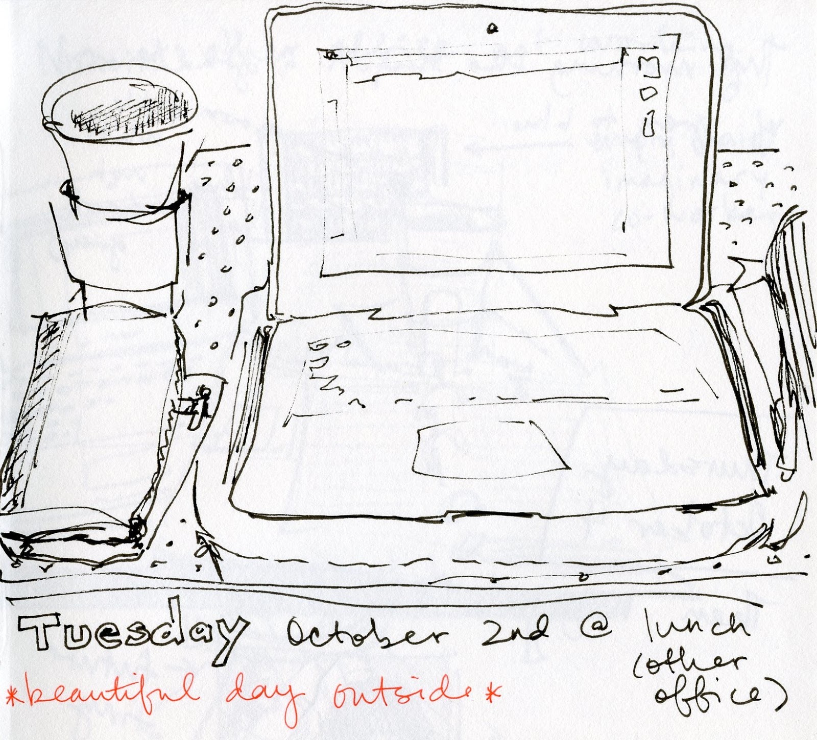 1600x1450 Sketchwork Another Lunch Sketch! - Sketch Lunch