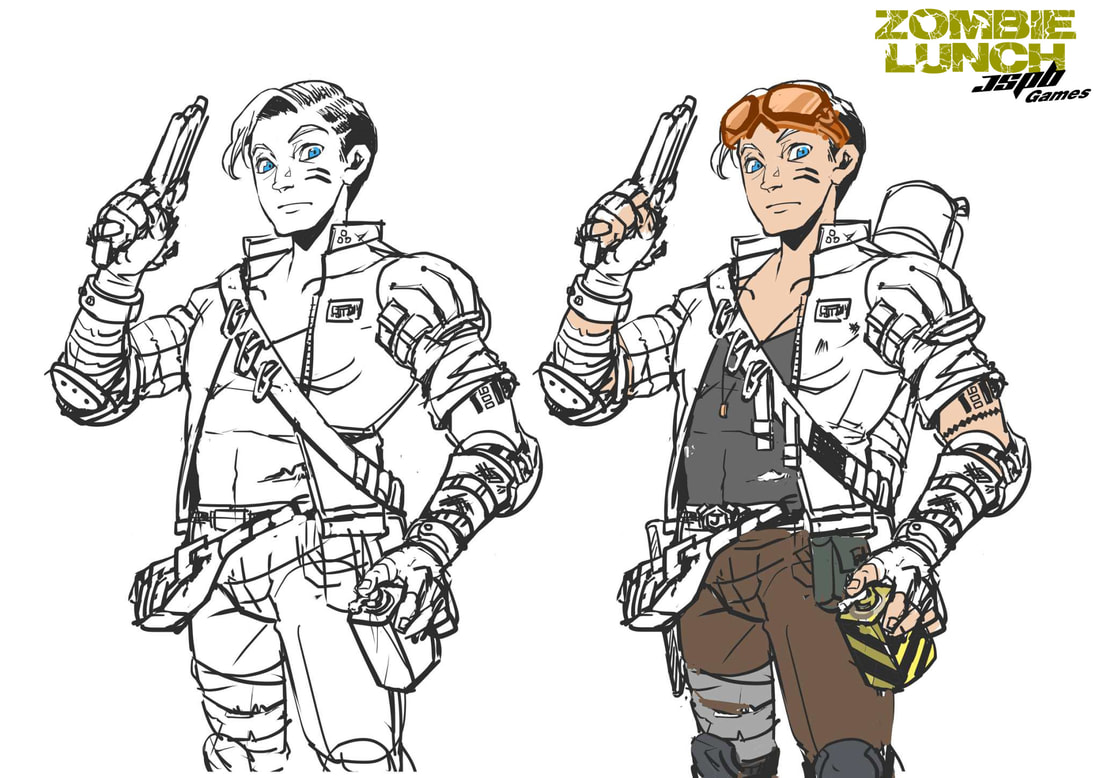 1100x778 Zombie Lunch Sketch - Sketch Lunch