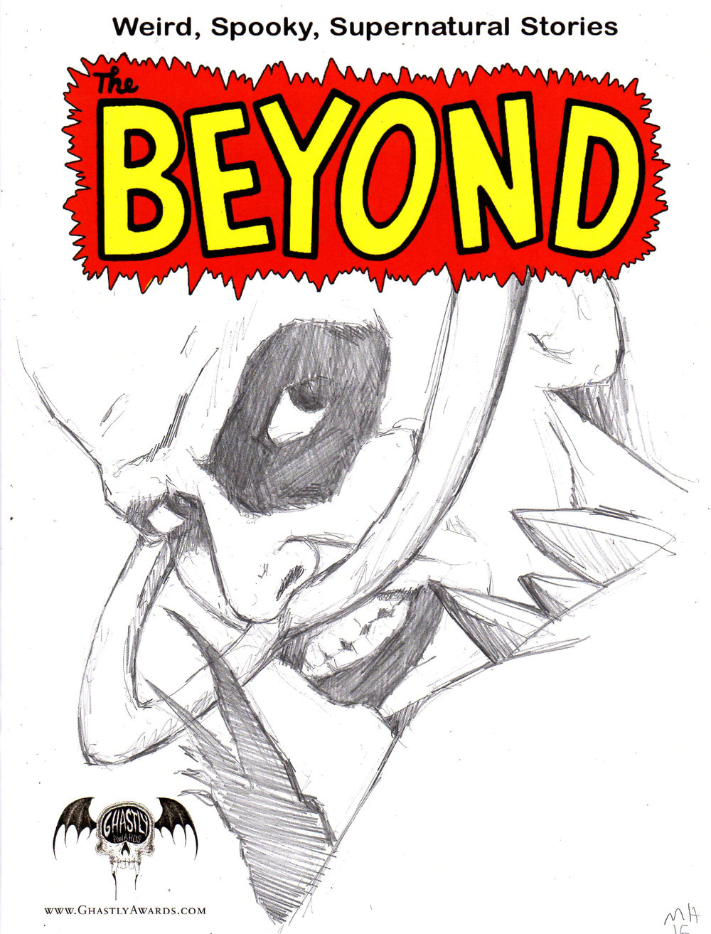 1000x1313 Green Inferno Horror Beyond Original Pencil Sketch Cover Magazine - Sketch Magazine