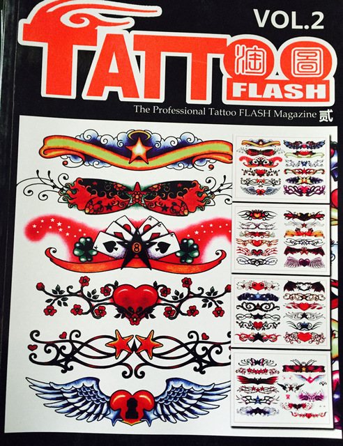 492x640 Professional Tattoo Flash Magazine Book A4 40 - Sketch Magazine