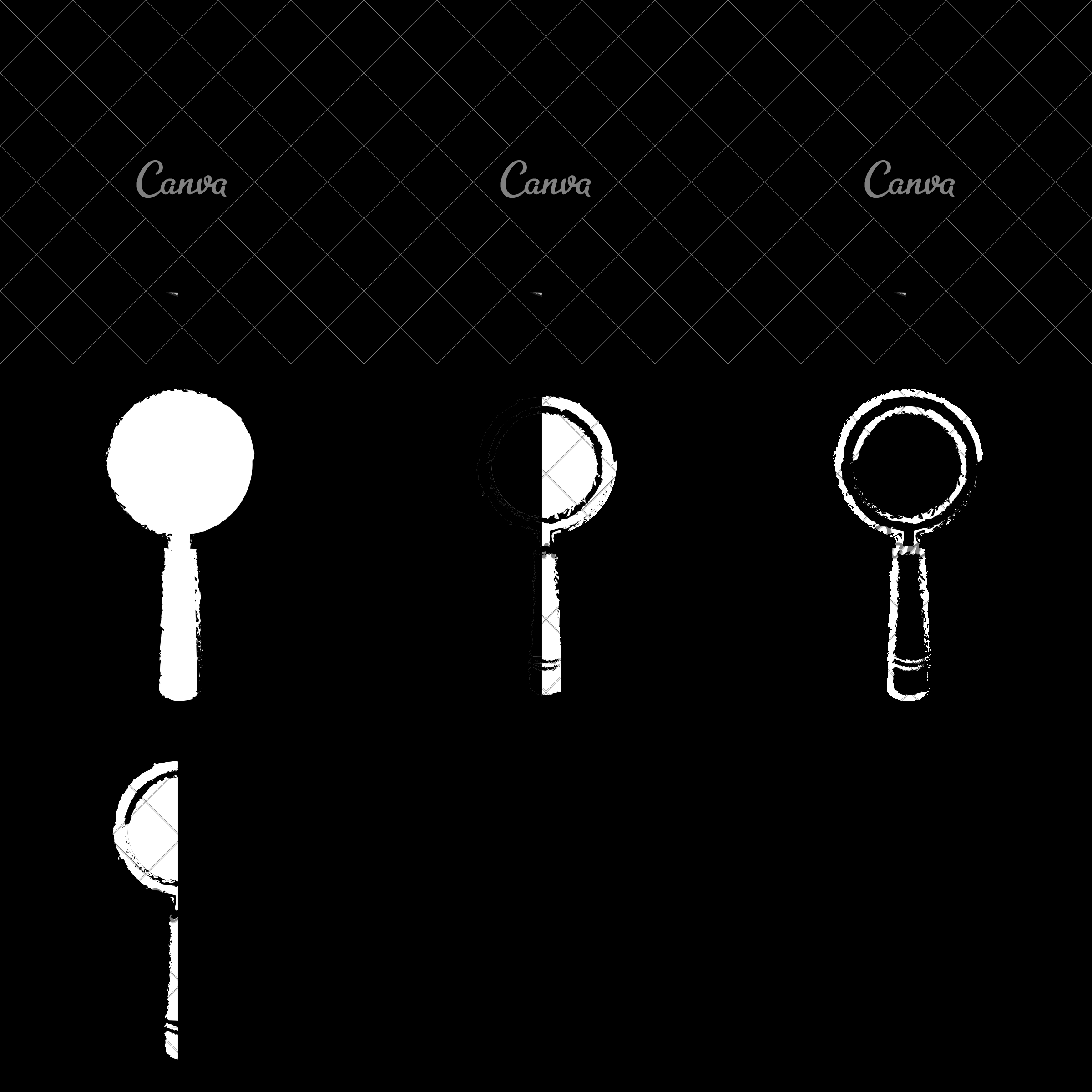 2400x2400 Magnifying Glass Sketch - Sketch Magnifying Glass