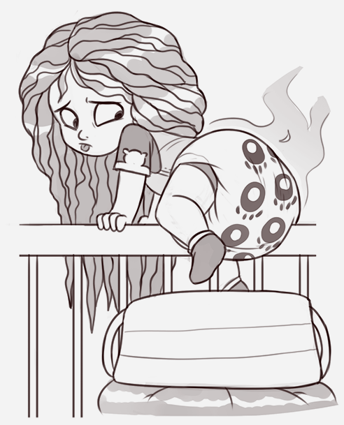 492x609 Gotta Get Out Of Here By Therageman - Sketch Man Deviantart