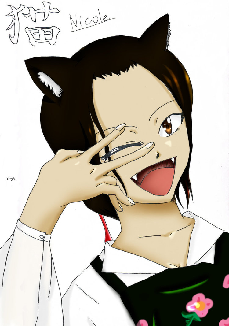 750x1066 Neko Nicole By Sam The Sketch Man - Sketch Man Deviantart