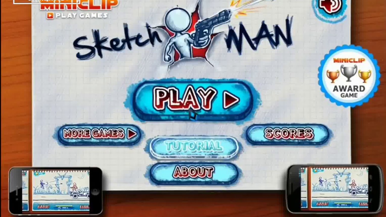 1280x720 Sketch Man, Bosnya Sangar Vrohh! - Sketch Man Game