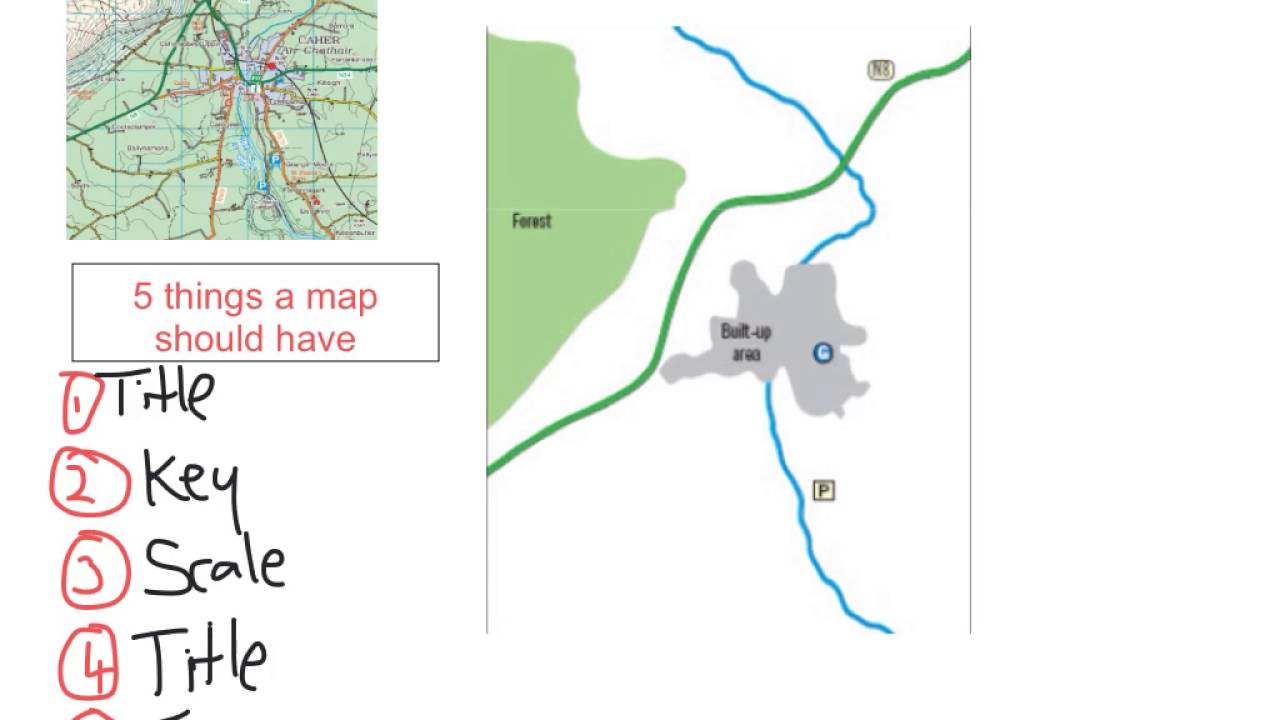 1280x720 Drawing O.s Maps - Sketch Map