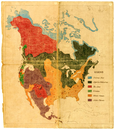400x450 Civilization.ca - Sketch Map Of North America