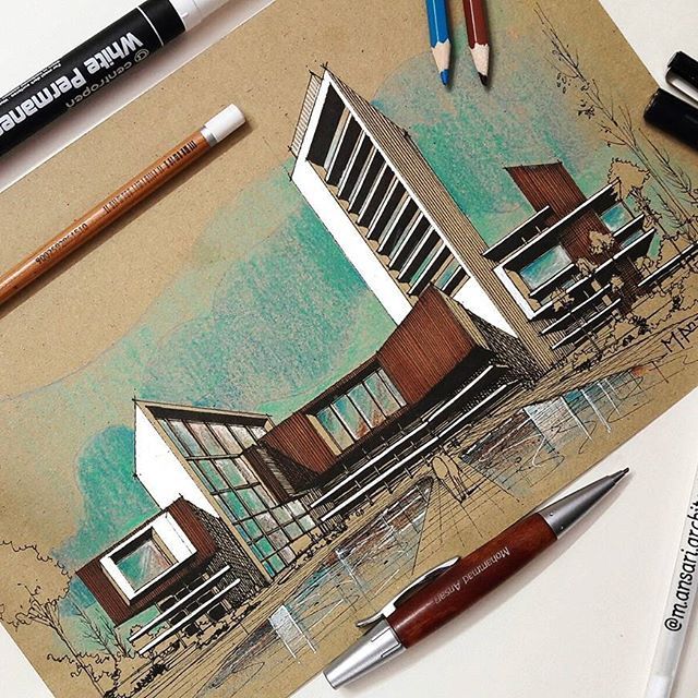 640x640 My Daily Sketch... Marker White Marker White Pastel Colorpencil - Sketch Marker Commercial