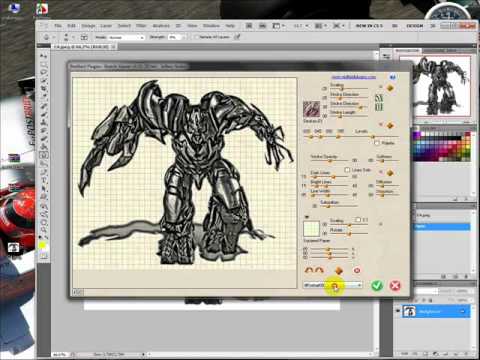 480x360 Redfield Sketch Master V3.33 For Adobe Photoshop Install - Sketch Master
