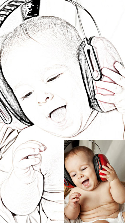 423x750 One Pass Sketch Me Pro - Sketch Me App