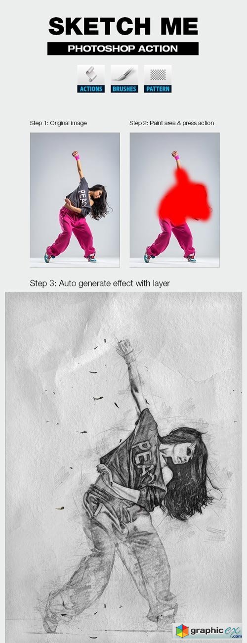 500x1300 Sketch Me Free Download Vector Stock Image Photoshop Icon - Sketch Me Free