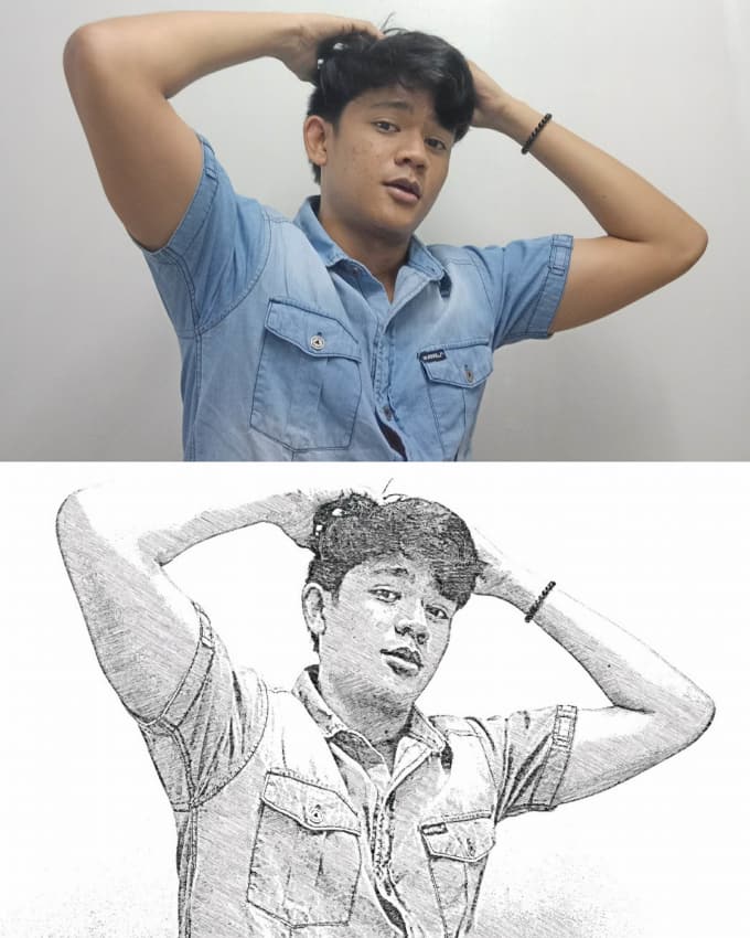 680x850 Make Your Picture The Best Sketch So Check Me Out By Archaelsunglao - Sketch Me Out