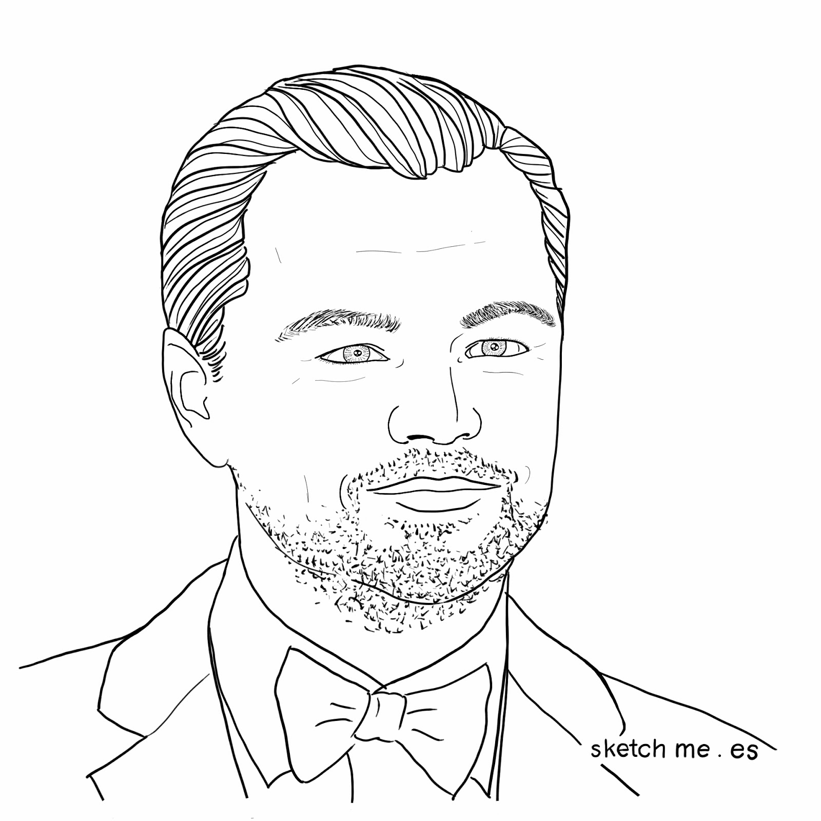 1600x1600 Leonardo Dicaprio - Sketch Me Photo