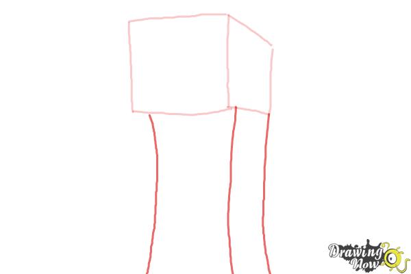 600x400 How To Draw Zombie Pigmen From Minecraft - Sketch Minecraft