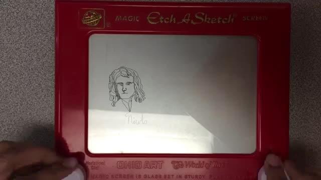 640x360 Watch Etch A Sketch Time Lapse Used As Mit Application - Sketch Mit