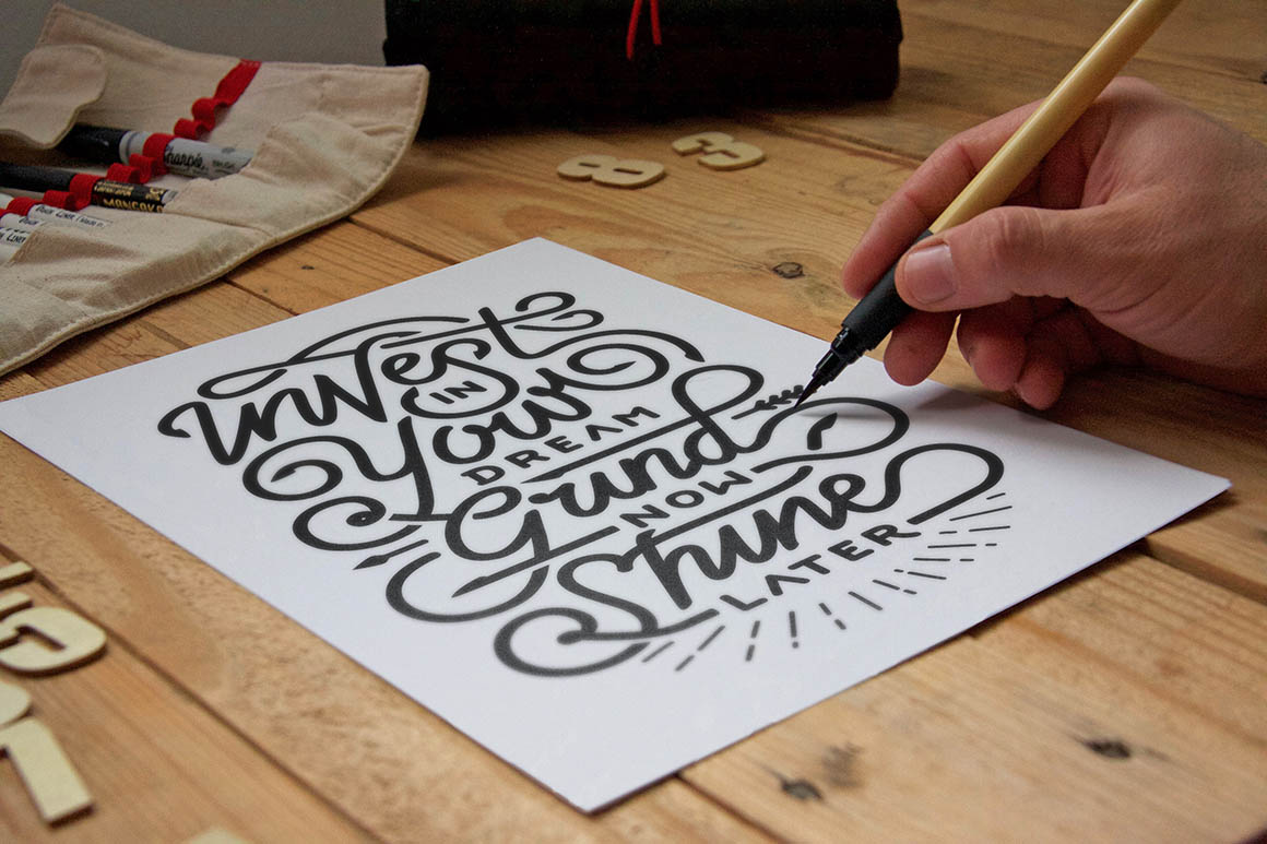 1160x773 Free Sketch Poster Mock Up - Sketch Mockup Free