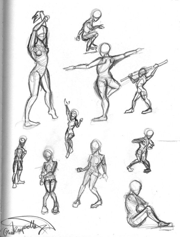 600x790 Human Body Model For Drawing 11 Inspirational 2008 Poses By - Sketch Model Poses