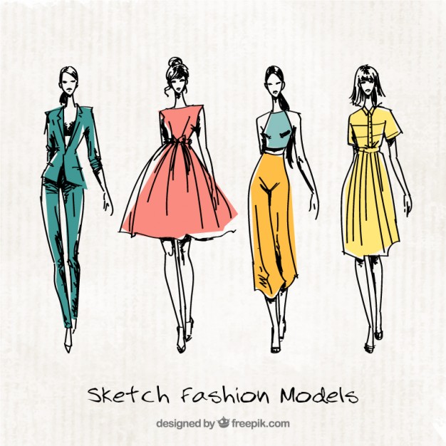 626x626 Model Vectors, Photos And Psd Files Free Download - Sketch Modelling