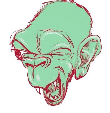 366x373 Linelingo Sketch Monkey - Sketch Monkey