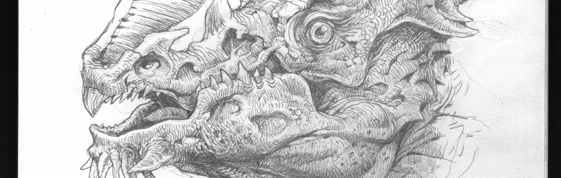 1100x350 Monster Sketch - Sketch Monster