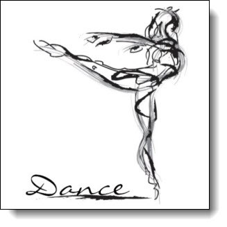 327x327 Dancer Sketch - Sketch Motion