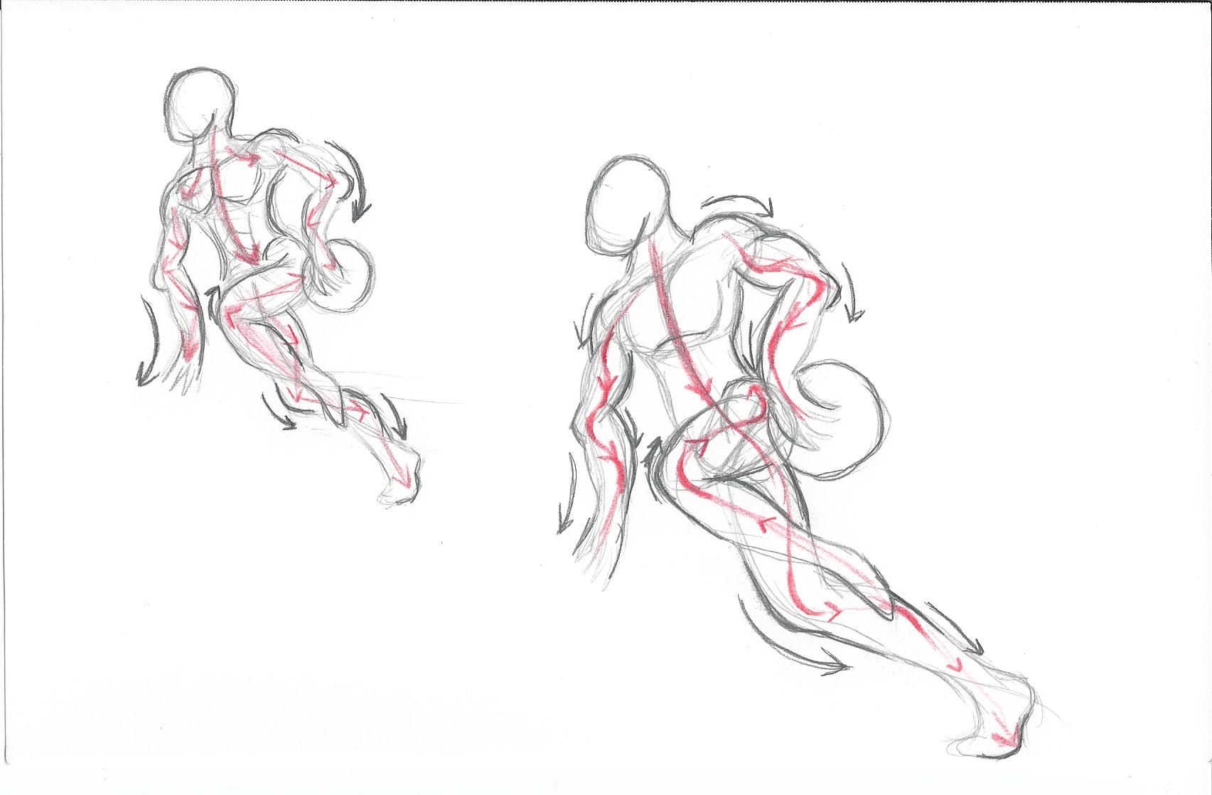 1705x1118 Second Week Sketches And Assignment Art490 Animation Creative - Sketch Motion