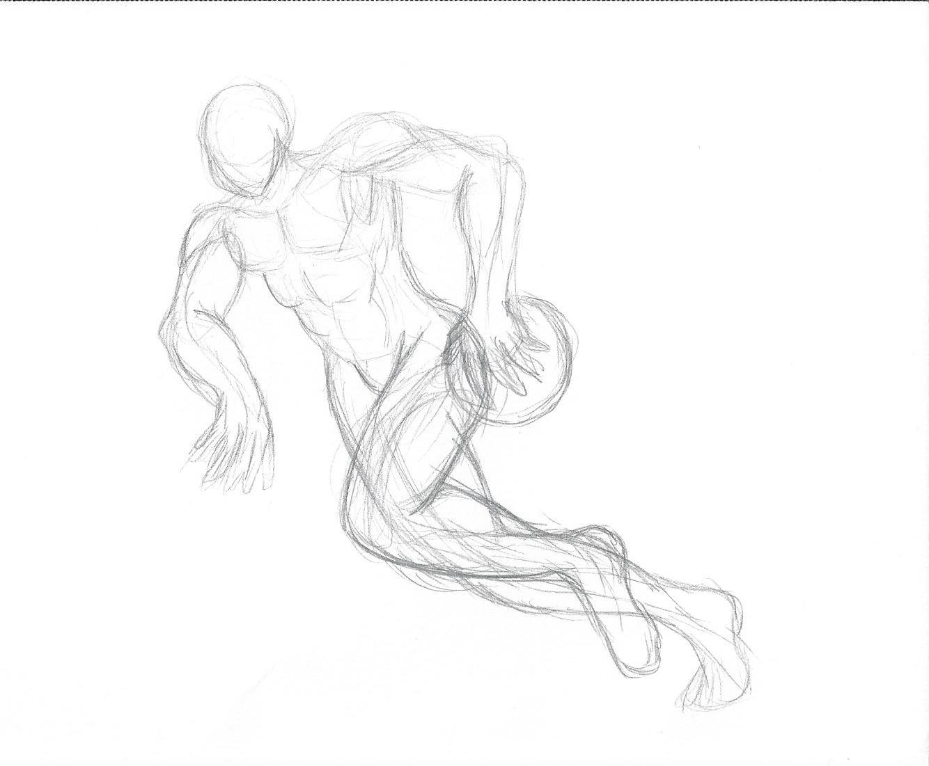 1334x1101 Basketball Motion Sketch Christian Wilson - Sketch Motion