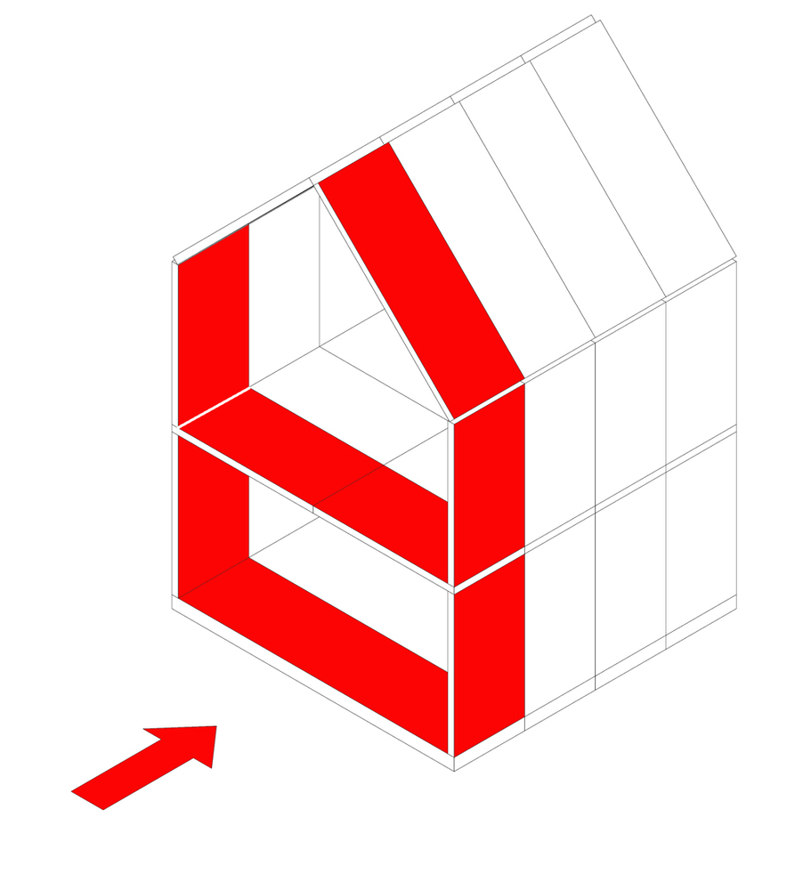 893x1000 Gallery Of Shotgun House Alejandro Soffia - Sketch Multiplication