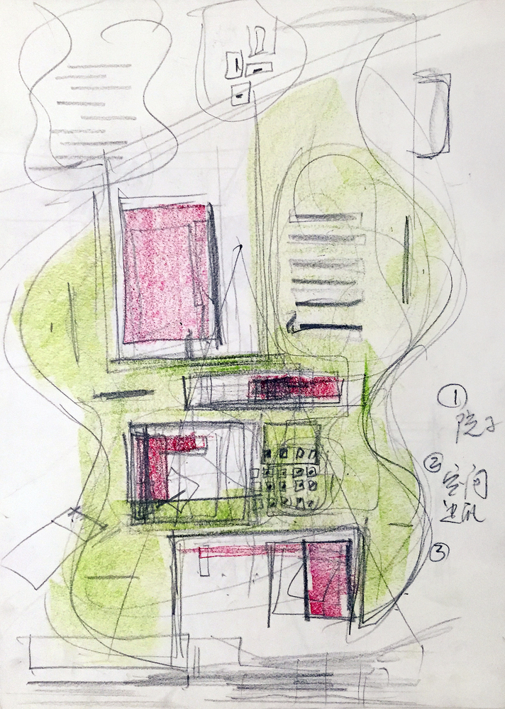 712x1000 Gallery Of Suzhou Intangible Cultural Heritage Museum Vector - Sketch Museum