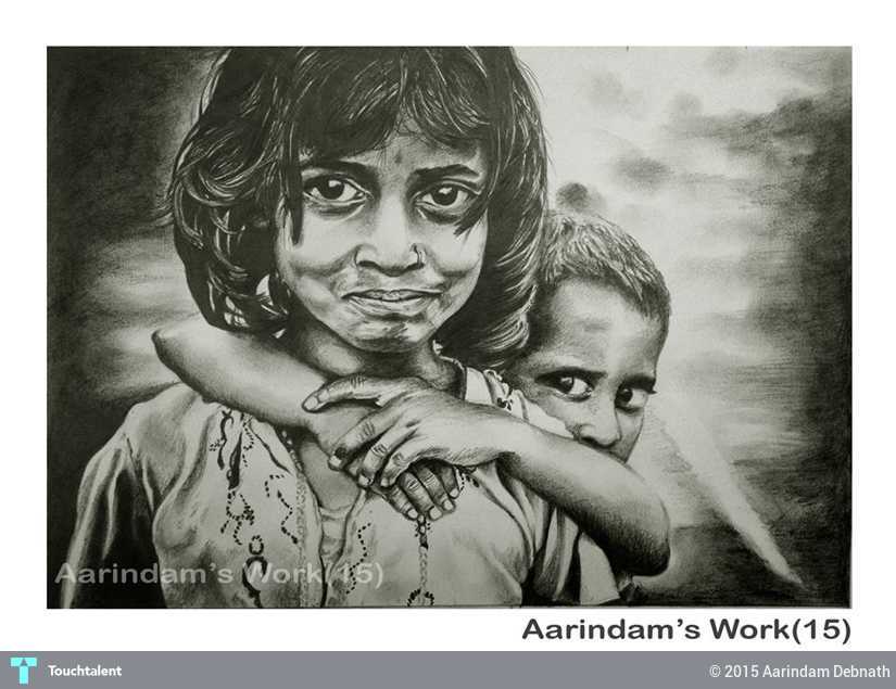 825x635 My Pencil Sketch ' Face Of India'....(8.4.15) Use A 4 Paper, 2b - Sketch My Face