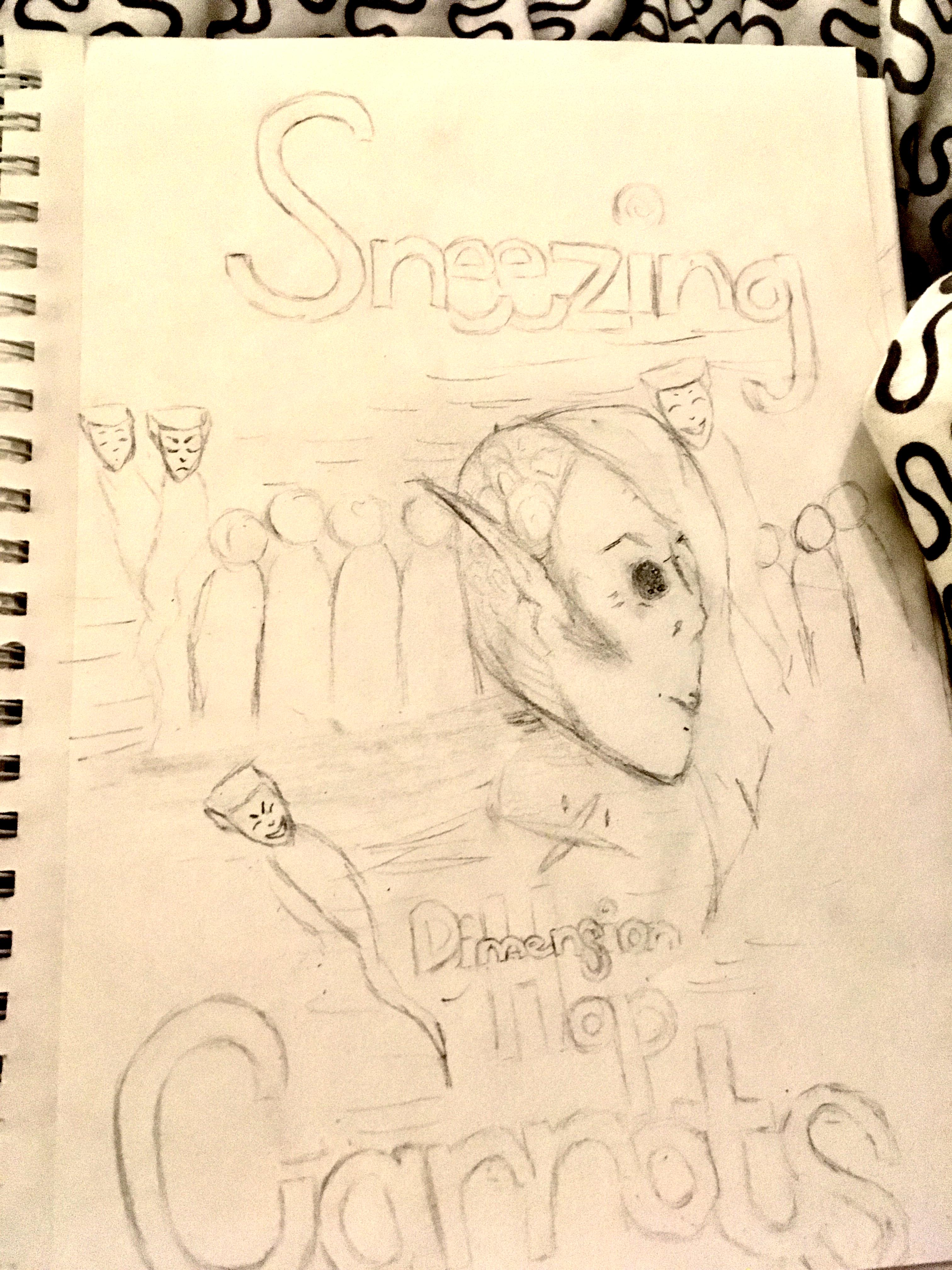 3024x4032 Kind Of An Odd Thing, But My Band Had Me Draw Out A Rough Sketch - Sketch My Thing