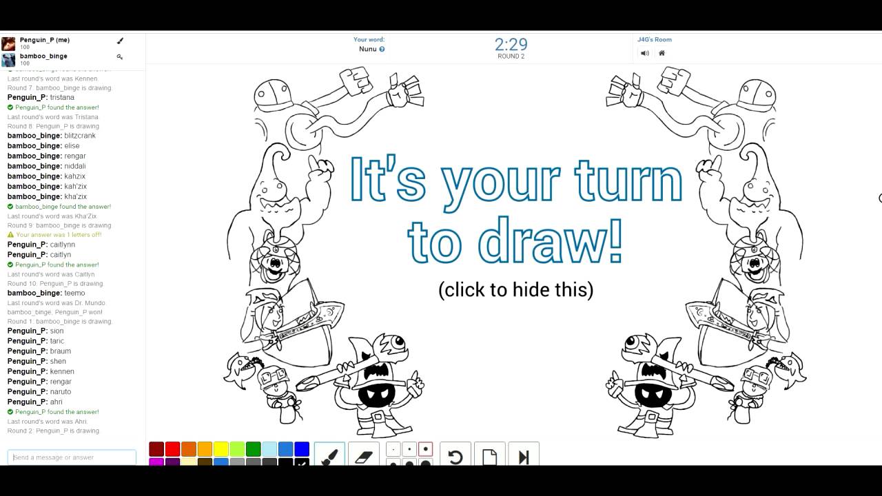 1280x720 League Sketch - Sketch My Thing