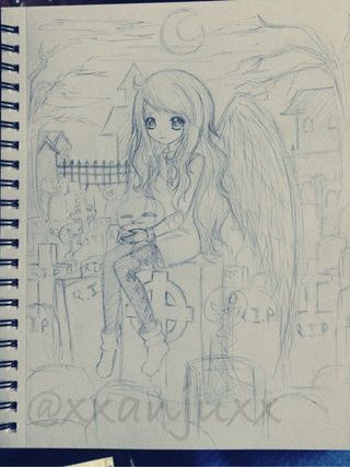 320x427 Worked On This During My 2 Hour Lunch Break - Sketch My Thing