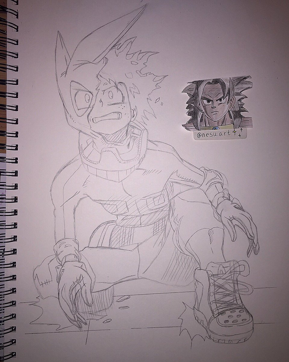 959x1200 Denzel Chabata On Twitter Midoriya Izuku (Sketch) My Hero - Sketch My Thing