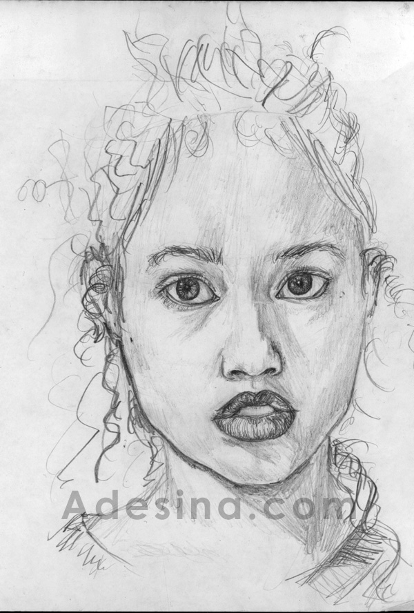 600x888 Portrait Pencil Sketches Paintings, Drawings + - Sketch Myself